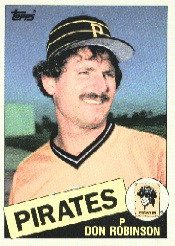 1985 Topps Baseball Cards      537     Don Robinson